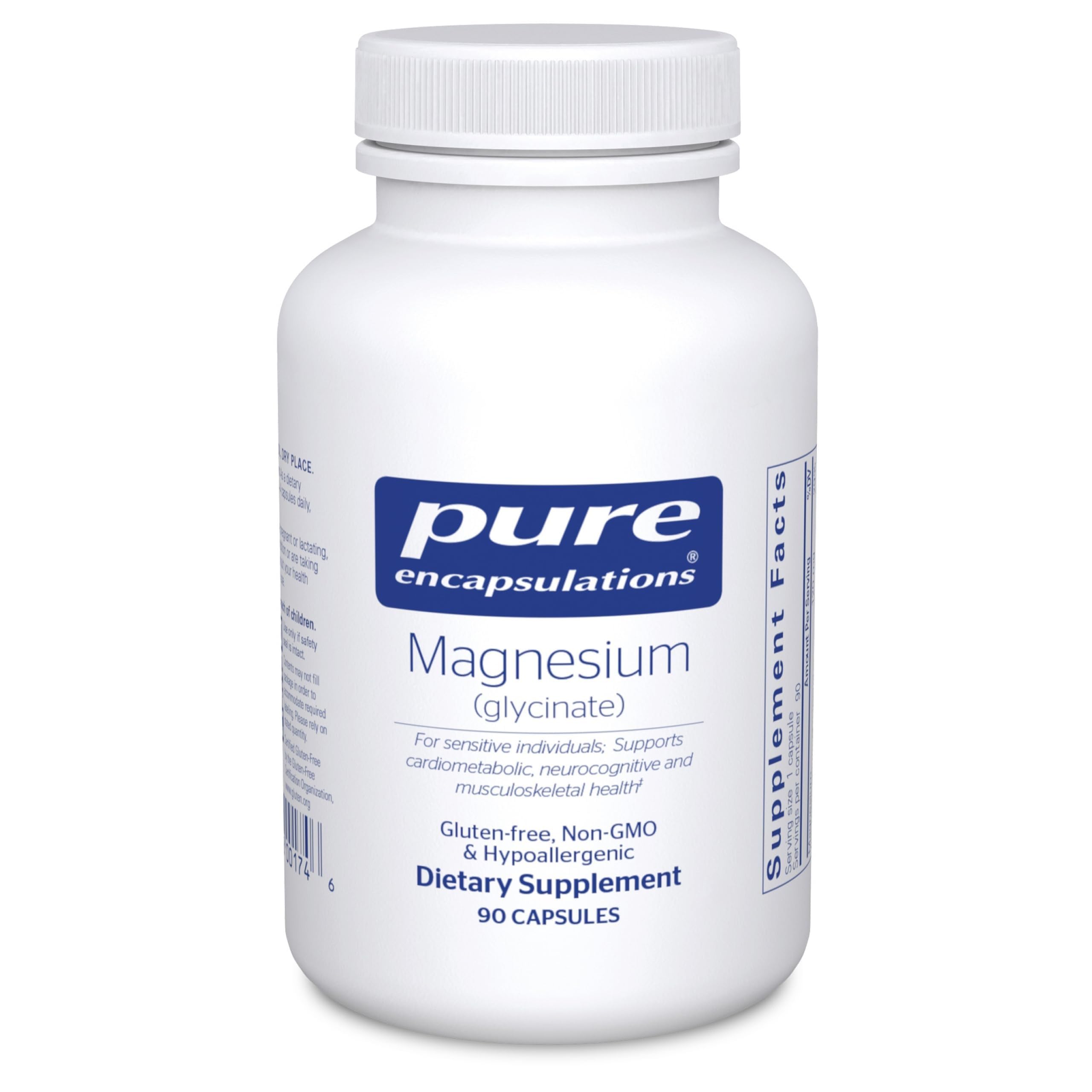 Pure Encapsulations Magnesium (Glycinate), 90 Capsules | Supplement to Support S