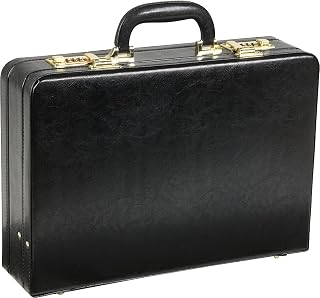 Amerileather Expandable Executive Faux Leather Attache Case (#2893-89)