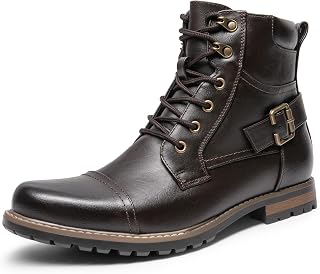 Bruno Marc mens biker boots