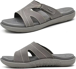 KuaiLu Women's Orthopaedic Fashion Lightweight Summer Flip Flops