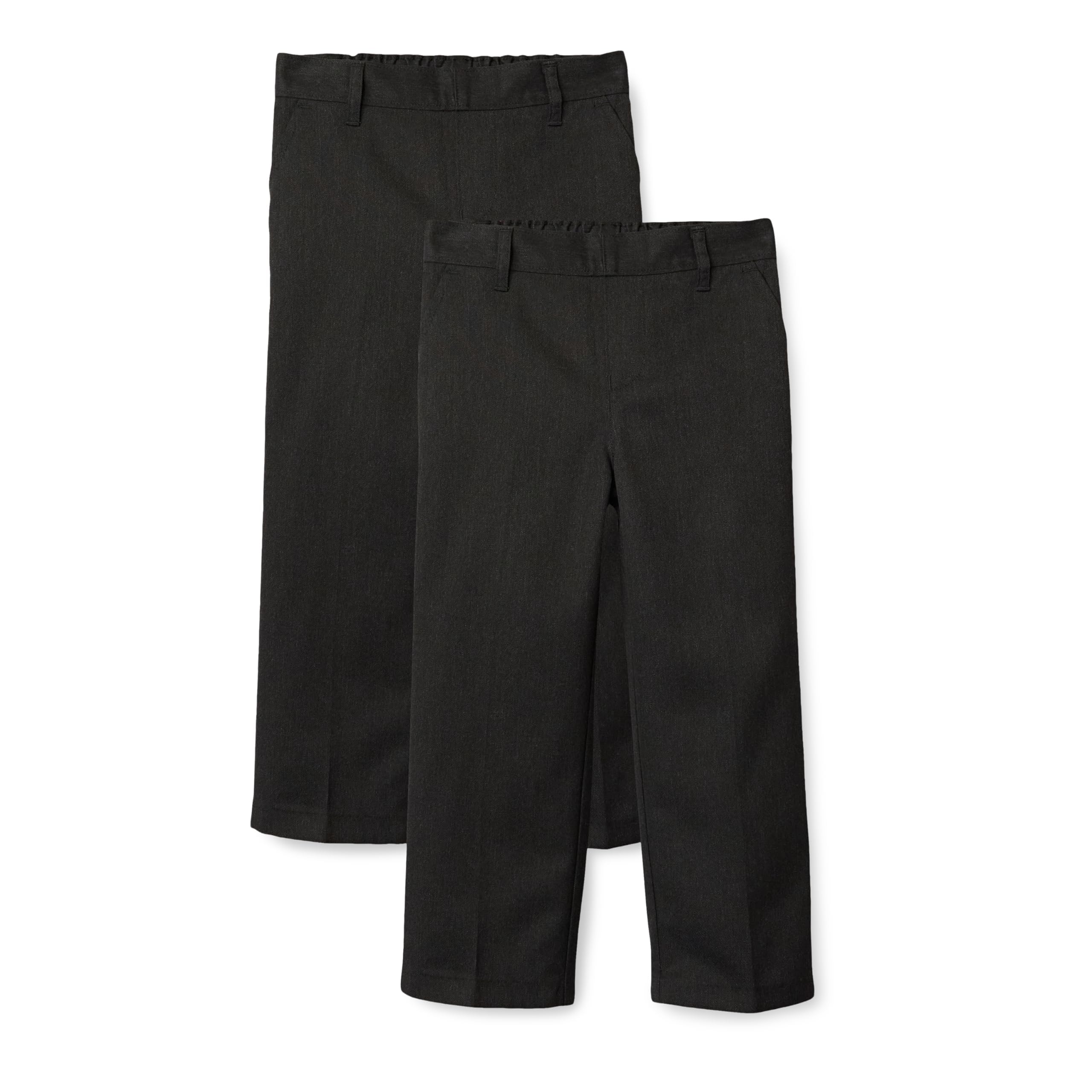 Amazon Essentials Boys' School Uniform Trousers, Pack of 2