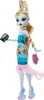 Monster High Dawn of the Dance Lagoona Blue Reproduction Doll | Boo-riginal Creeproduction Lagoona Blue with Party Dress and Accessories like Purse, Photos, Invite and Doll Stand