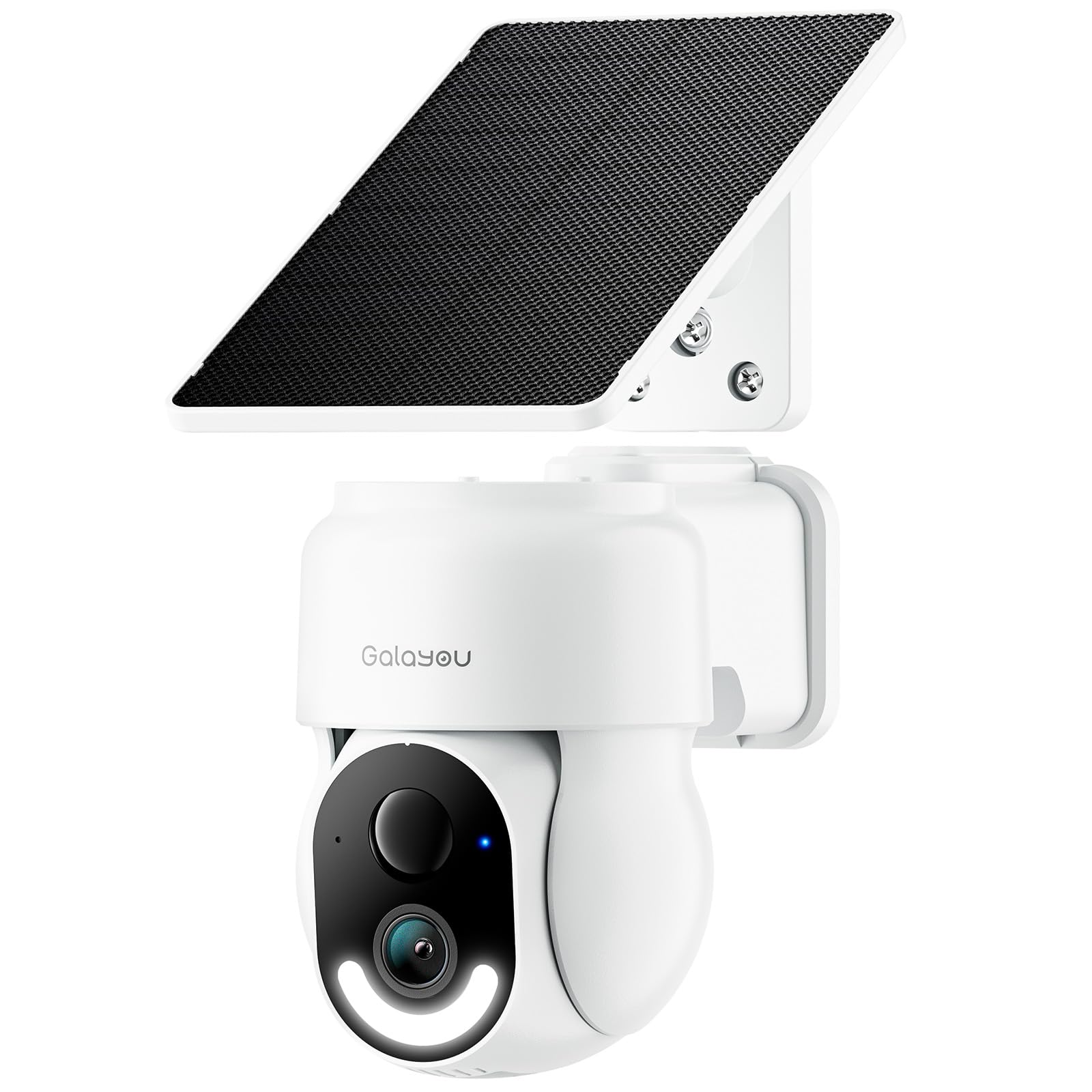 GALAYOU Solar Camera Outdoor Wireless for Home Security 2.4GWiFi, R6 1Pack | 2K 