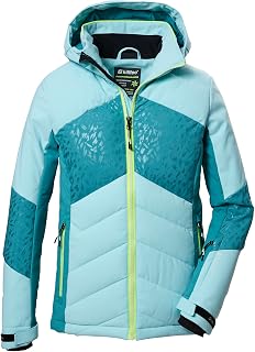 Killtec Ksw 342 Grls Ski Qltd Jckt Ski Jacket/Functional Jacket with Hood and Snow Protection Girls