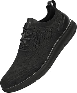 SVNKE Men's Oxford Shoes with Stretch Mesh Low Vintage Lace Up