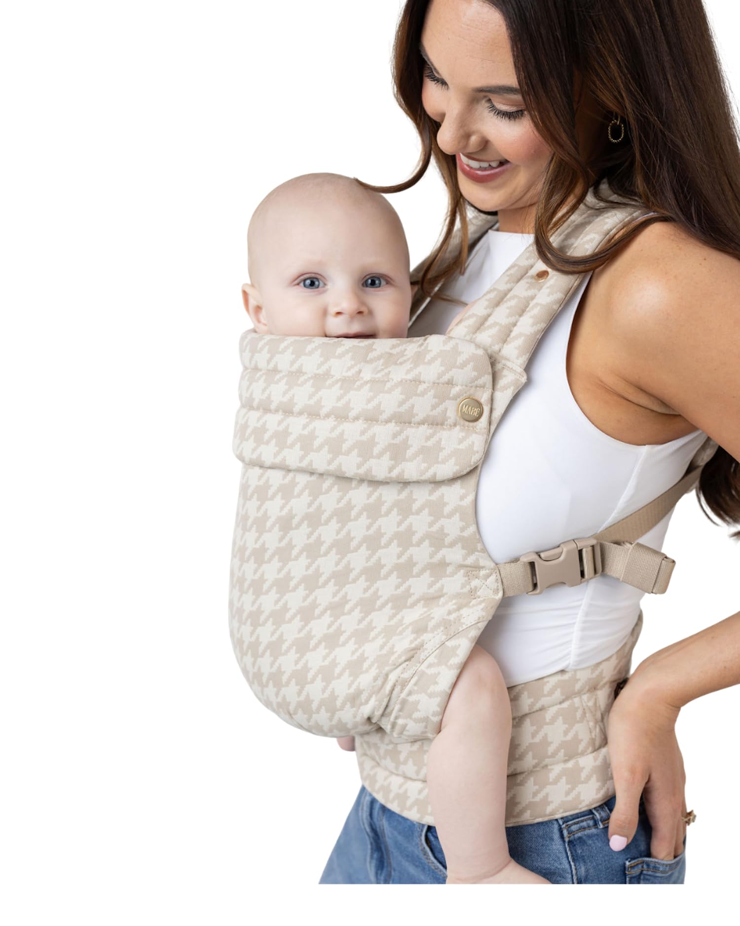 Mabē Monarch Ergonomic Baby Carrier – Premium Cotton Soft Structured Newborn to 