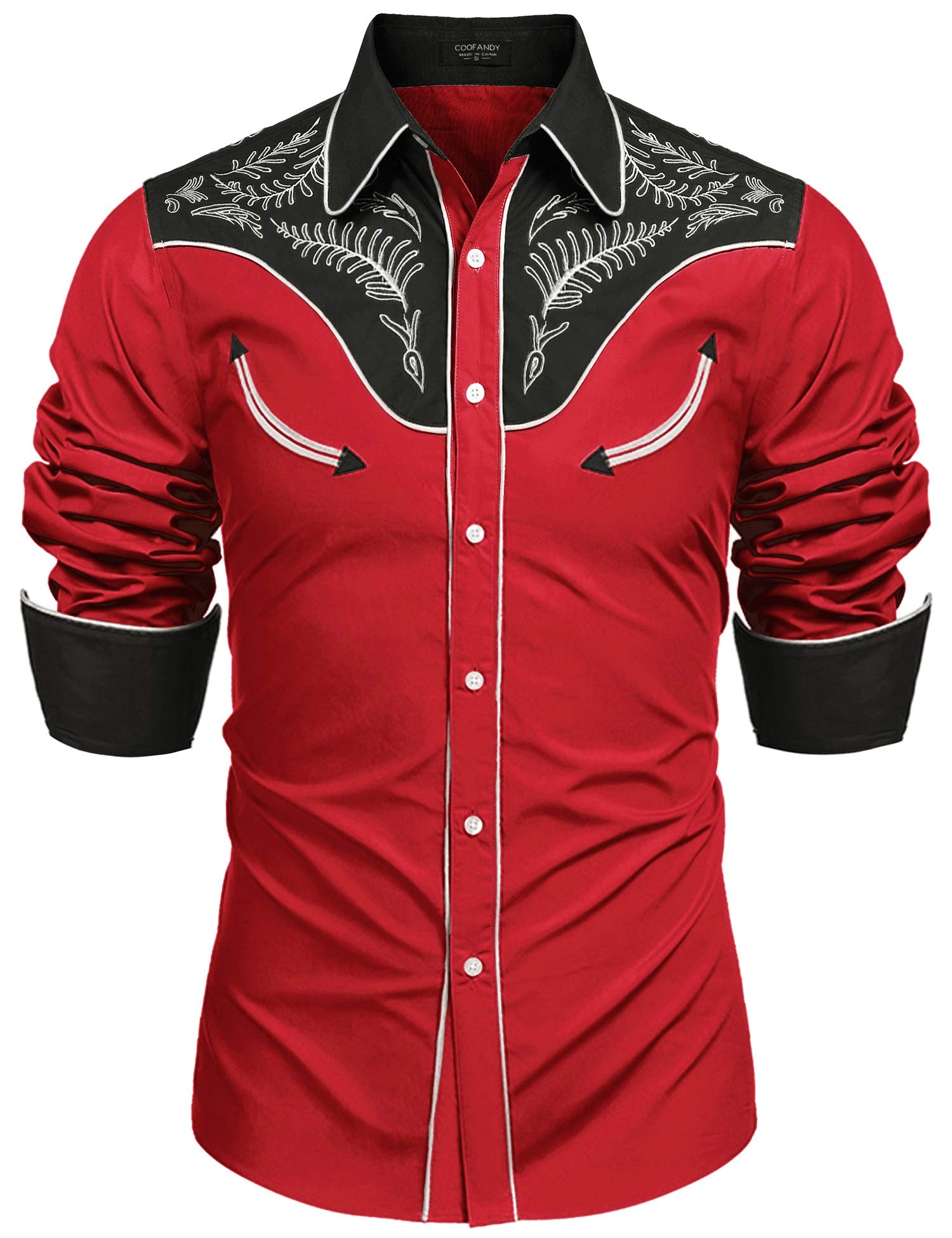COOFANDY Men's Short Sleeve Casual Shirt Summer Button Down Shirt Travel Vacatio