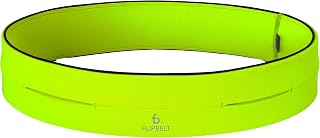 Flipbelt Classic Multi-Pocket Belt, Yellow, Size XS