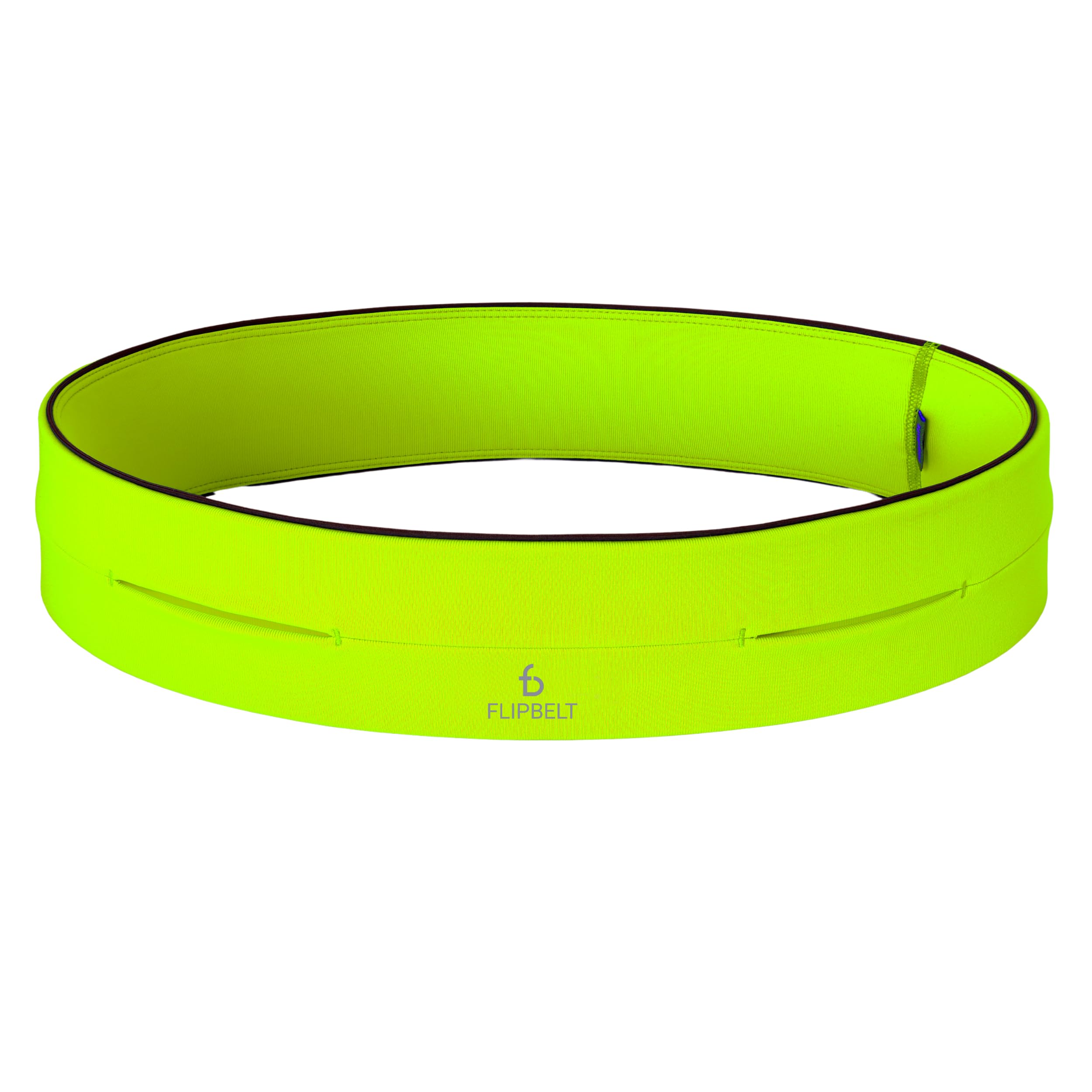 Flipbelt Classic Multi-Pocket Belt, Yellow, Size XS