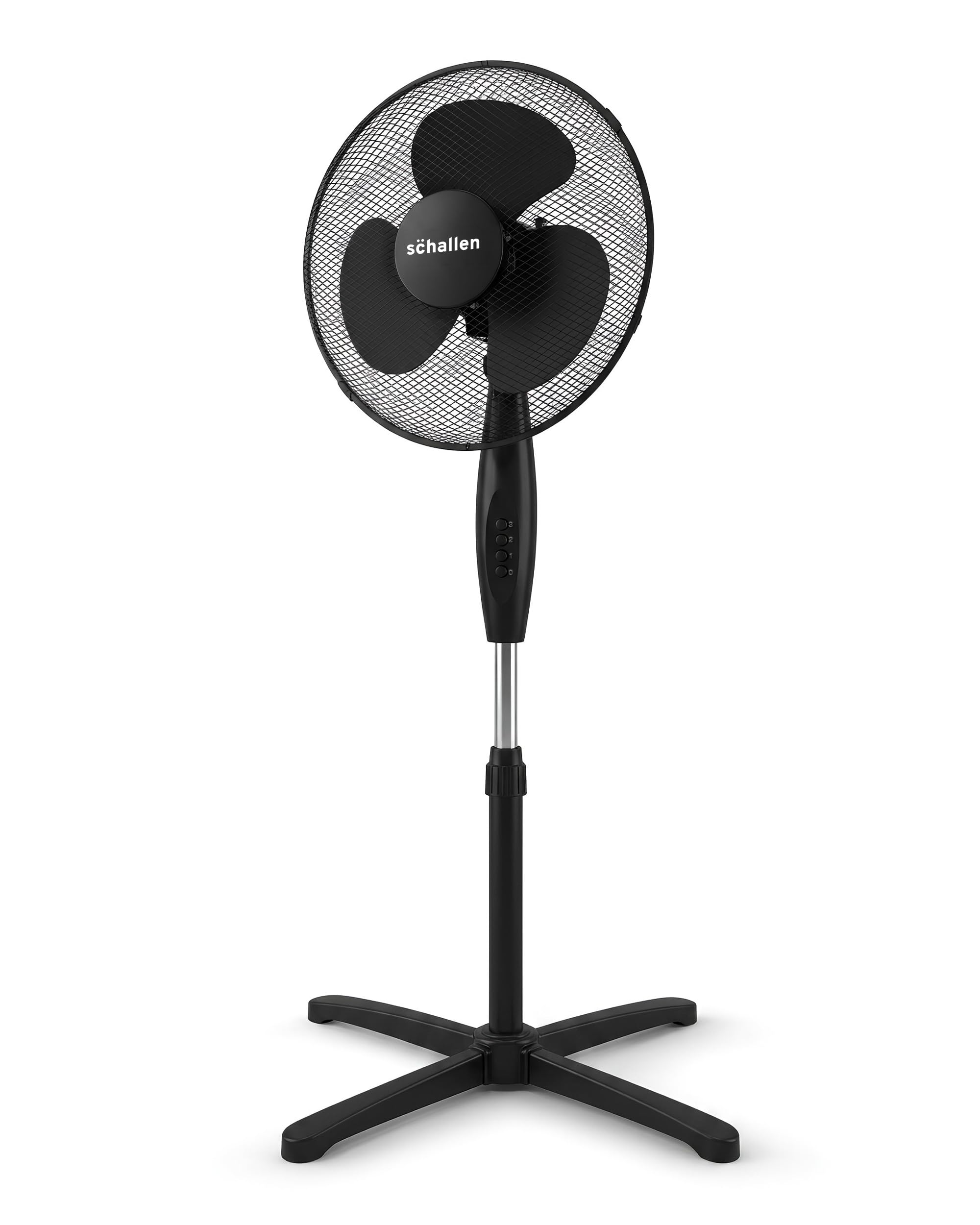 Schallen 16" Electric Oscillating Floor Standing Tall Pedestal Air Cooling Fan (