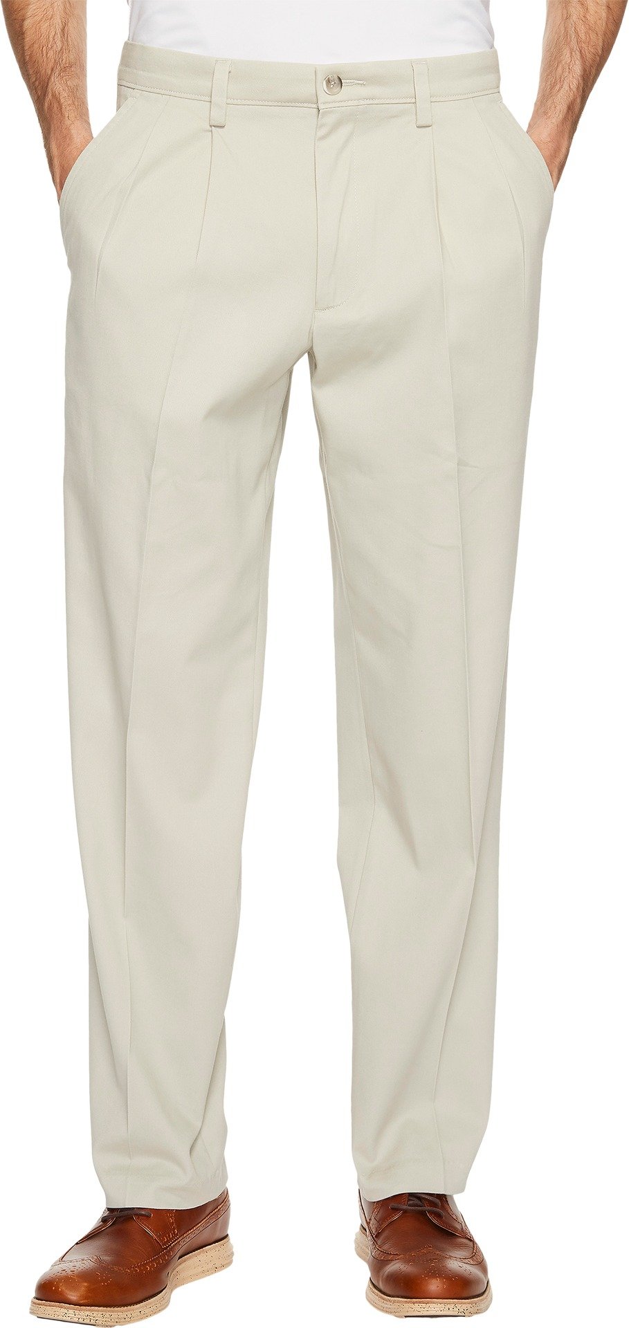Dockers - Classic Fit Easy Khaki Hose - Plissee (Standard und Big & Big), Men's 