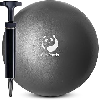 Slim Panda 9 Inch Pilates Ball,23CM Exercise Ball for Pilates, Balance, Stability, Workout, Core Training