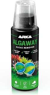Algae Remover Aquarium 118 ml - Algaway Effective Against All Types | algae treatment, algae stop, copper-free, plant-safe, against hair algae, spot algae, brush algae, green algae, freshwater