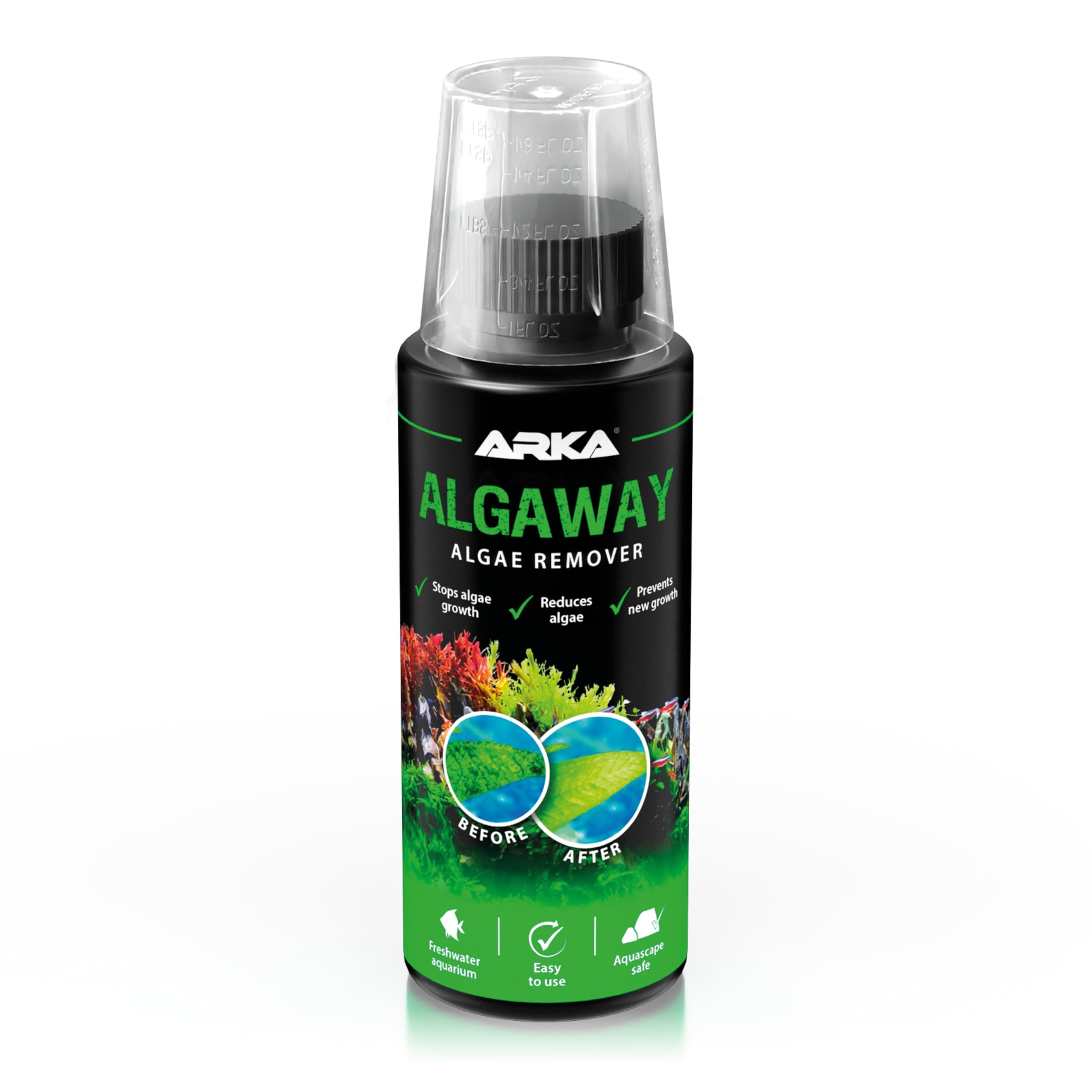Algae Remover Aquarium 118 ml - Algaway Effective Against All Types | algae trea