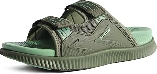 KuaiLu Mens Orthotic Sandals Arch Support Cushion Recovery Walking Slides