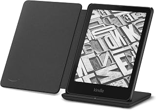 Amazon Kindle Paperwhite Bundle: Includes, Amazon Kindle Paperwhite Signature Edition 32GB | Black, Premium Leather Cover | Walnut &amp; Wireless Charging Dock