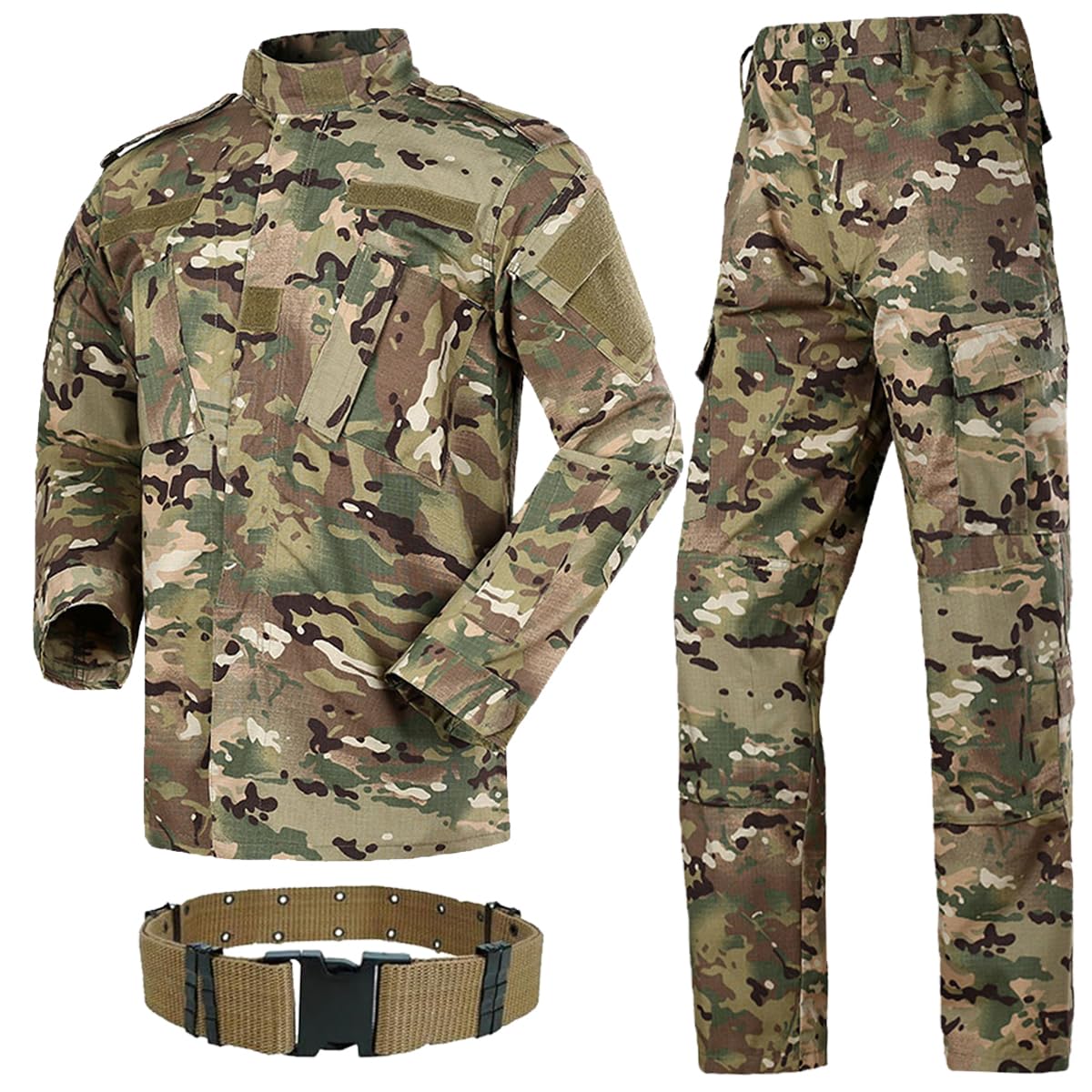 HANSTRONG GEAR Military Tactical Mens Hunting Combat BDU Uniform Suit Shirt & Pa