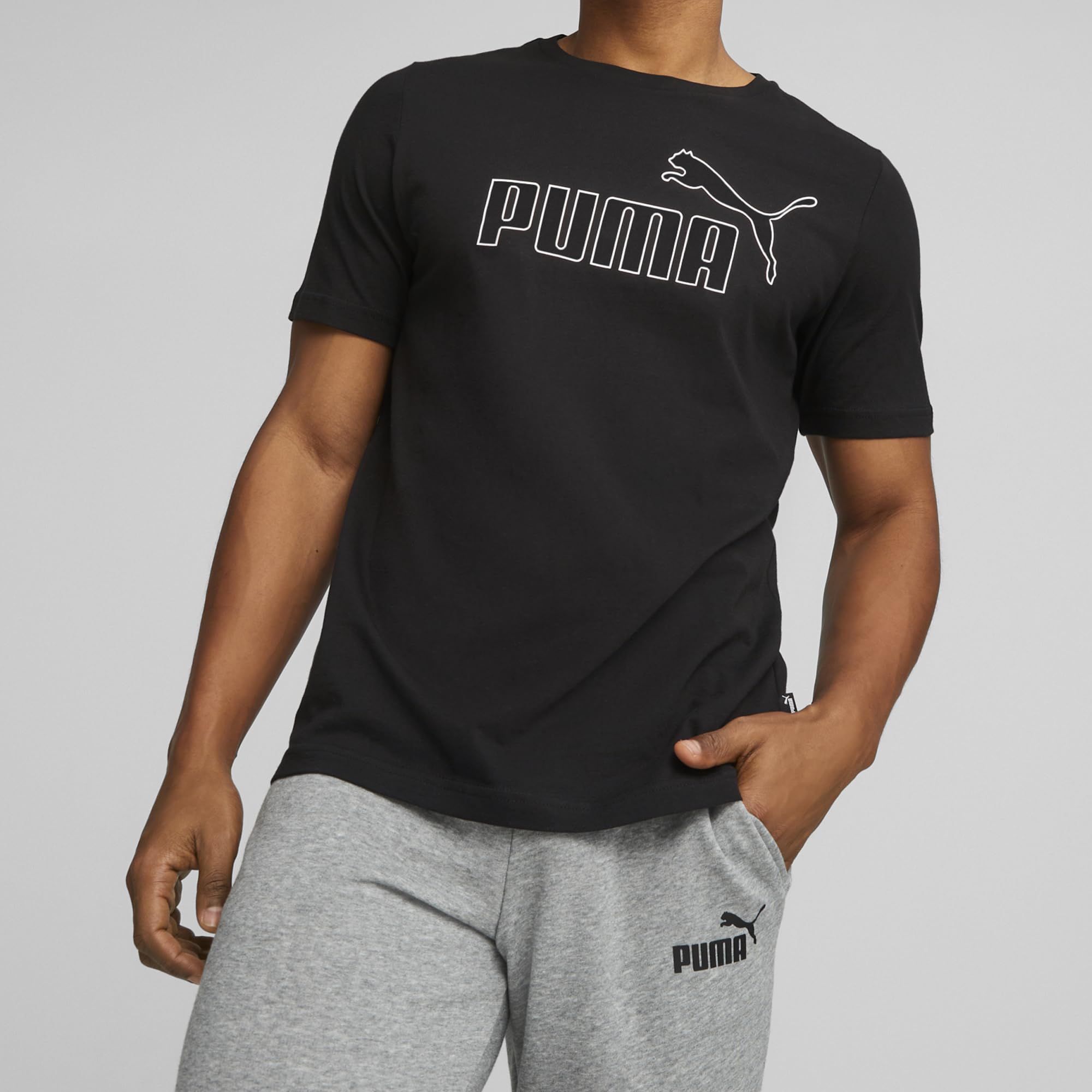 PUMA Ess Small Logo Tee T-Shirt Unisex - Adult (Pack of 1)