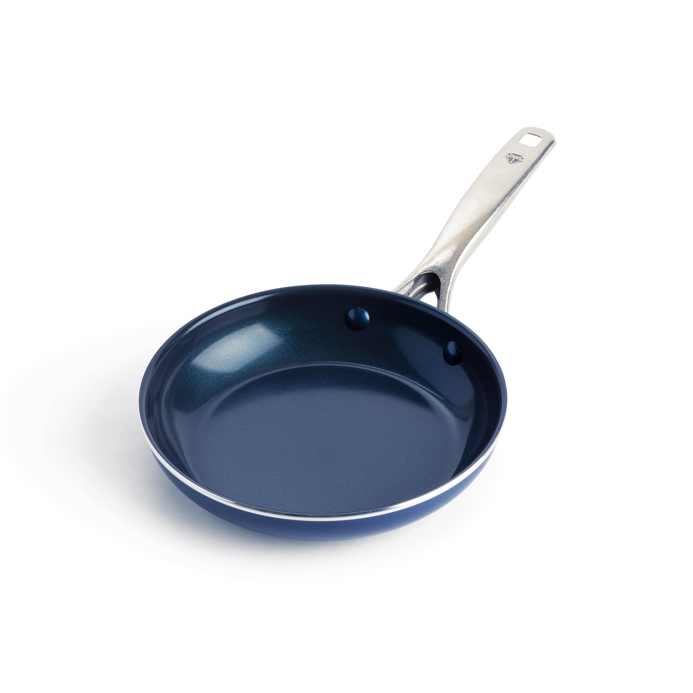 Blue Diamond 8" Diamond Infused Ceramic Nonstick Frying Pan Skillet, Blue | PFAS