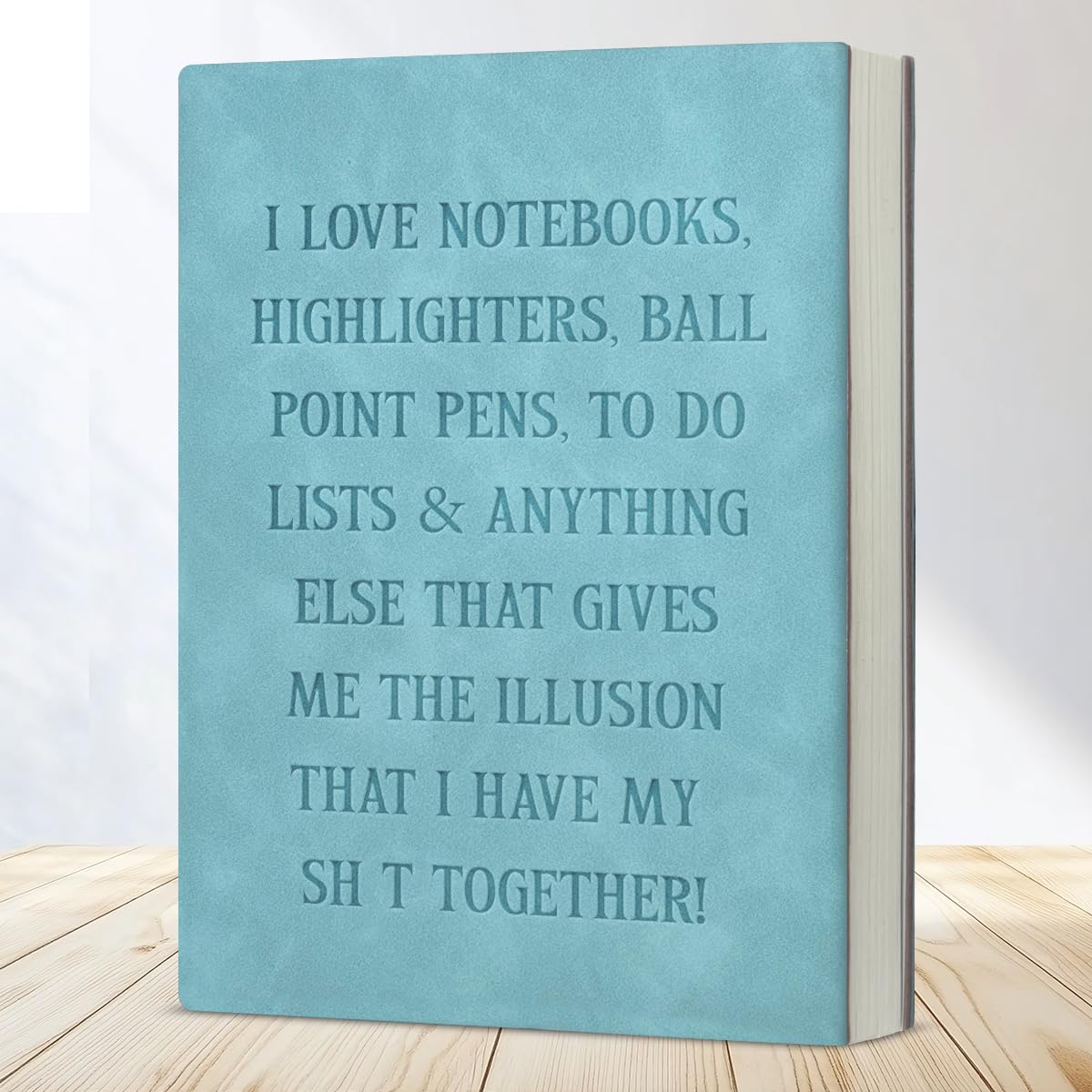 Funny Office Notebook, Work or Work List Journal, Humorous Gift for Coworkers, C