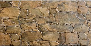 AWERT Stone Aquarium Backdrop Rock Wall Fish Tank Background 48x18 in Vinyl