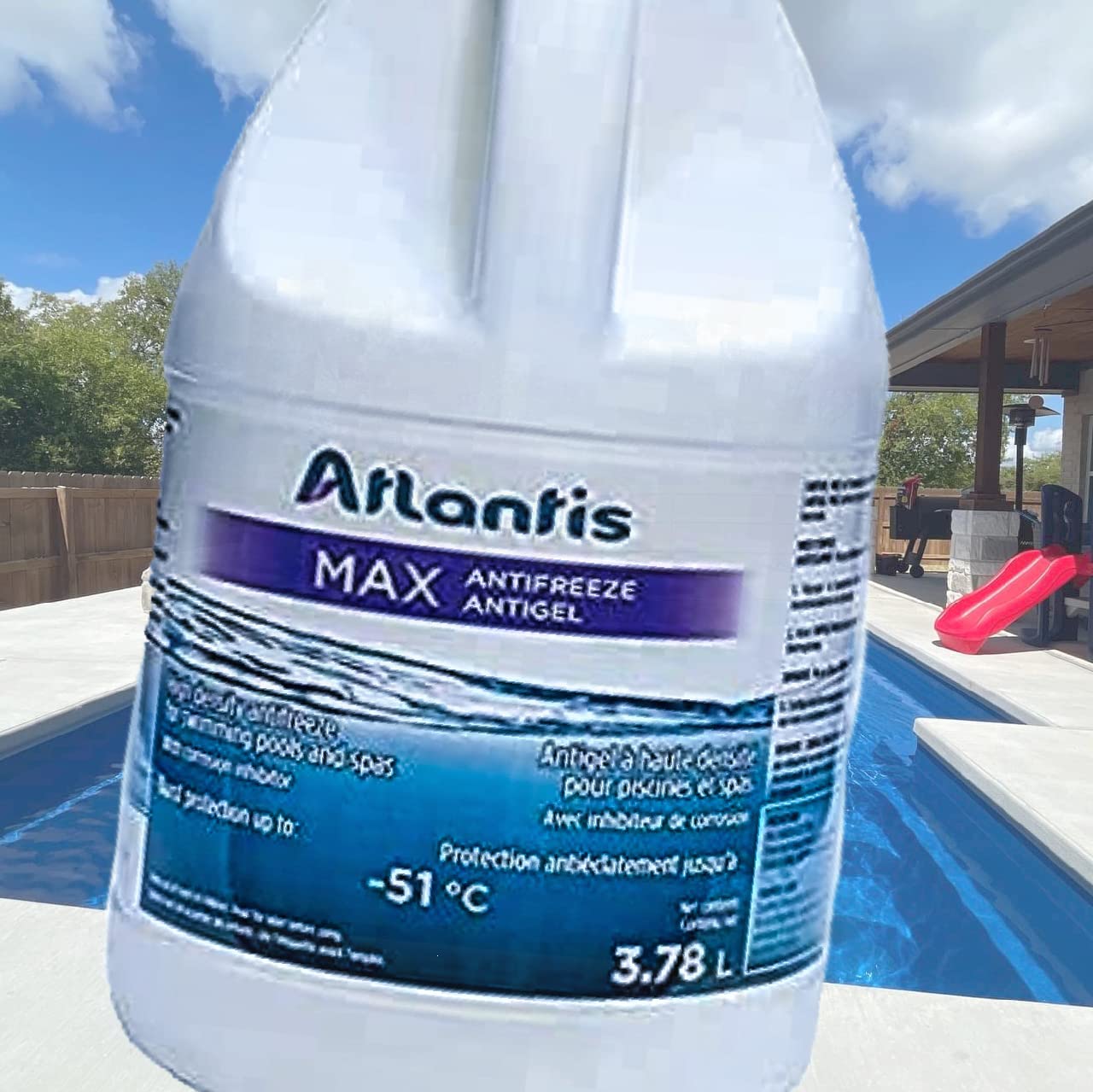 1x Superior Swimming Pool and SPA Antifreeze l HIGH DESITY l Non Toxic l Made fo