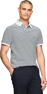 Tommy Hilfiger Adaptive Short Sleeve Polo Shirts In Classic Fit with Stretch and Organic Pique Cotton Short Sleeve Polo Shirt in Classic Fit with Organic Stretch Pique Cotton Men (Pack of 1)