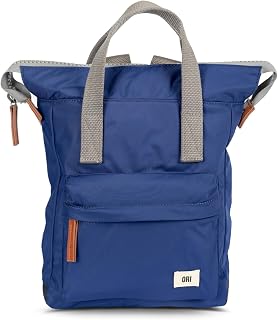 ORI LONDON The Bantry Tote Backpack Bag, Small, Burnt Blue