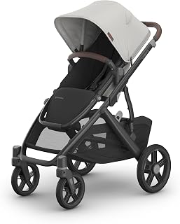 UPPAbaby Vista V3 Convertible Single-to-Double Stroller - Savannah | One stroller that grows with your family, from one child to three