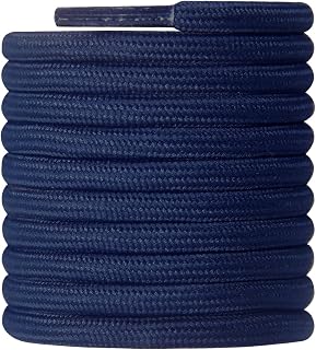 CCSOFITIME Round Laces for Boots, Resistant Laces for Military and Mountain Boots, Trekking and Sports Shoes, 4 mm Laces for Children Adults Men Women Strong and Durable