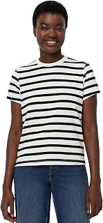 Amazon Essentials Women's Loose Fit Round Neck Cotton T-Shirt