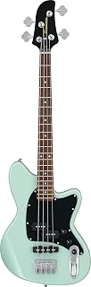 Ibanez Talman TMB30-MGR Bass Guitar – Mint Green | Short scale bass with Dynamix P & J pickups, poplar body and comfortable 30" scale for versatile performance.