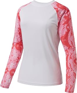 Bassdash Women’s UPF 50+ UV Sun Protection T-Shirt Long Sleeve Fishing Hiking Performance Shirts