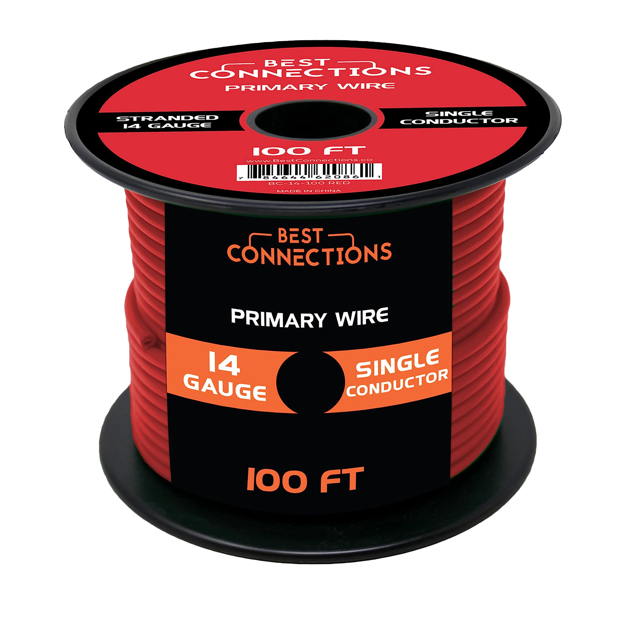 BEST CONNECTIONS Automotive Primary Wire - 100ft (Various Color Options) | Ideal