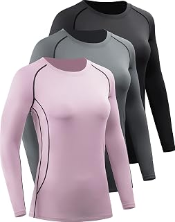 Cadmus Women's Short Sleeve Racerback Dry Fit 3 Piece Sports T Shirts