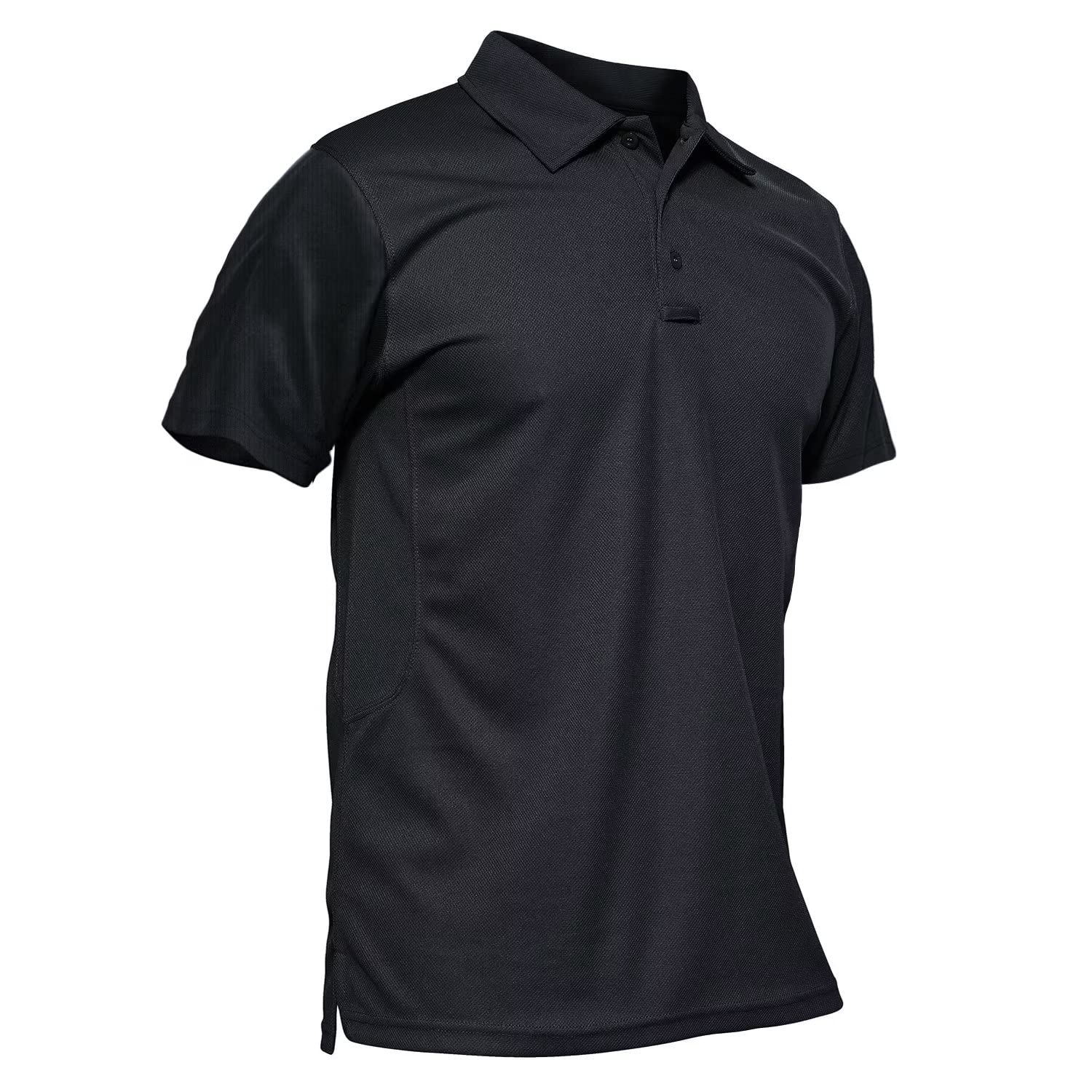 MAGCOMSEN Men's Polo Shirt Quick Dry Performance Short Sleeve Tactical Shirts Pi