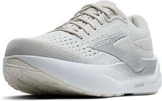 Brooks Ghost Max 3 Men's Running Shoes, Jogging Shoes, White/Orange
