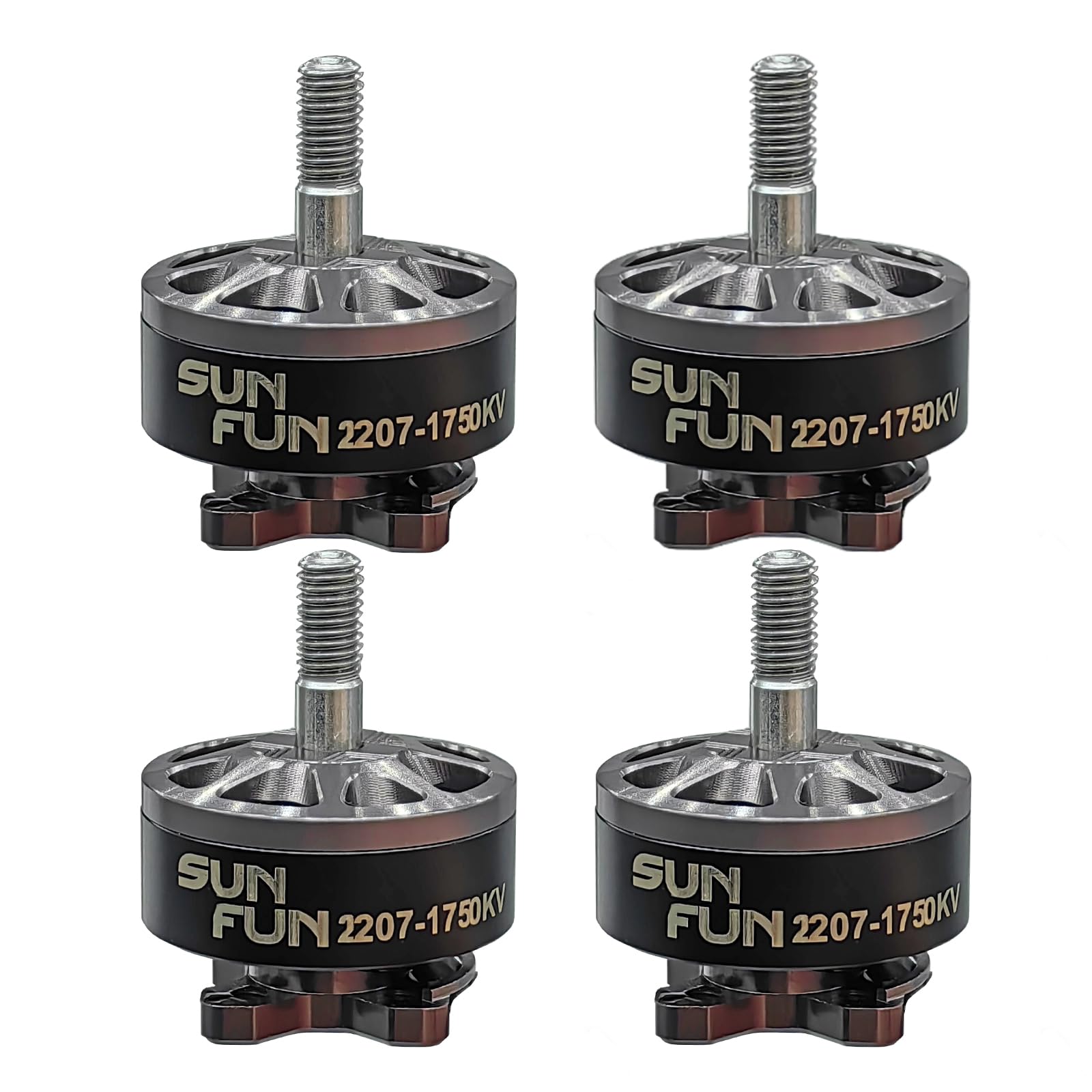DYS 4PCS SUNFUN 2207 1750KV 6S Drone Motor for FPV Racing Drone Quadcopter 5inch