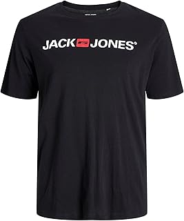 JACK & JONES Male T-Shirt Plus Size Logo T-Shirt