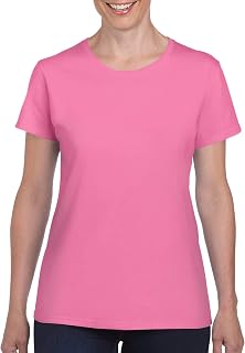 Gildan Mens Heavy Cotton Short Sleeve T-Shirt (2XL) (Azalea)