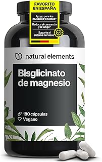 Magnesium Glycinate - 300 mg Elemental Magnesium / Daily Dose - 2 Month Supply with 180 Capsules - Chelated Magnesium - Stomach Safe, Vegan, High Dosage