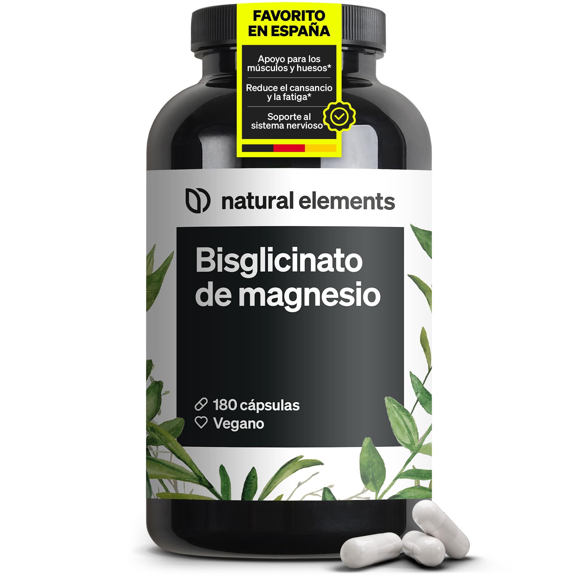 Magnesium Glycinate - 300 mg Elemental Magnesium / Daily Dose - 2 Month Supply w