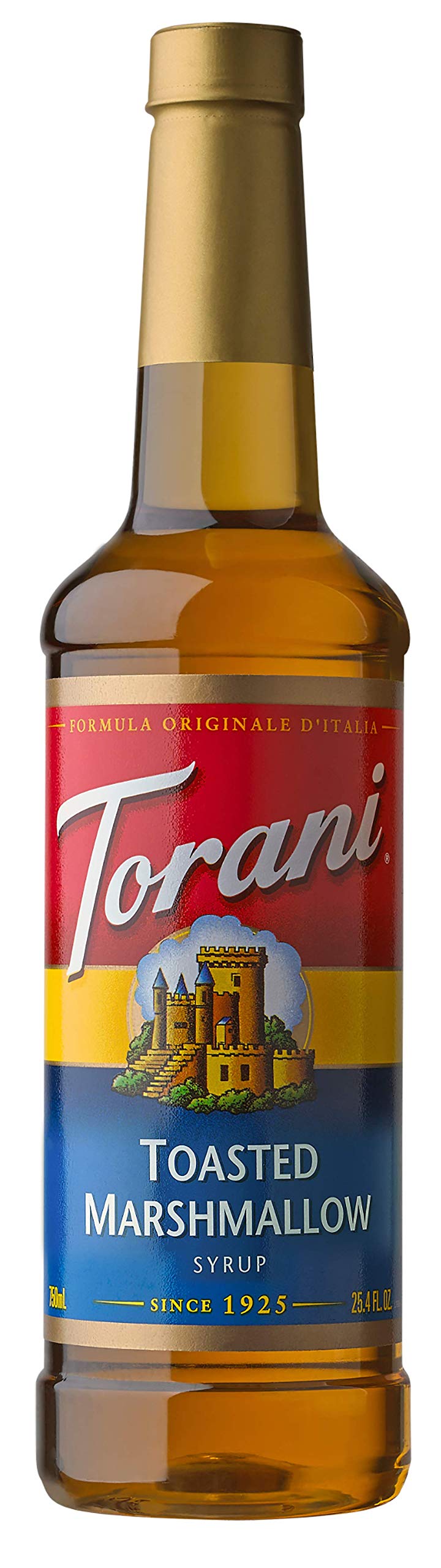 Torani TOASTED MARSHMALLOW PET 750 ML | Sweeten & Add Decadent Flavoring to Café
