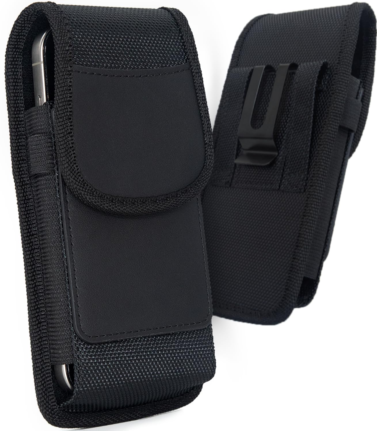 URDIKKG Phone Holster for iPhone 18/17/16/15/14/13/12 & Pro Series, M-Black | Ma