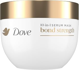 Dove Hair Bond Strength 10in1 Serum Mask for Damaged Hair, 9.2 fl oz | Bio-Protein Care Technology, Peptide Complex, Repairs 3 Years of Visible Damage, Weekly 1-Minute Treatment
