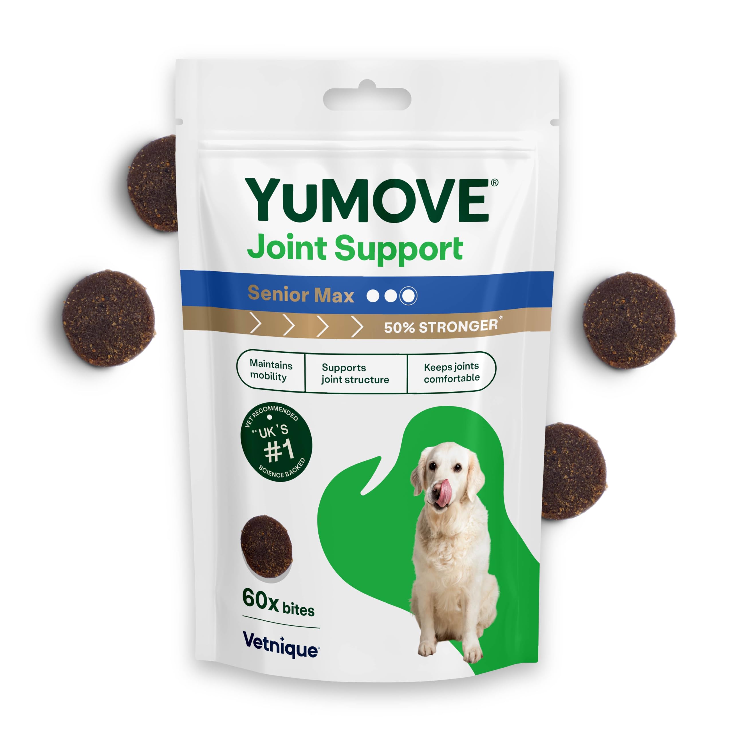 YuMOVE Max Strength Joint Supplement, Hip & Joint Aid with Glucosamine, Chondroi