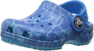 Crocs 204118, Unisex Kids Clogs, US, Blue Multi Colour Blue, 23/24 EU