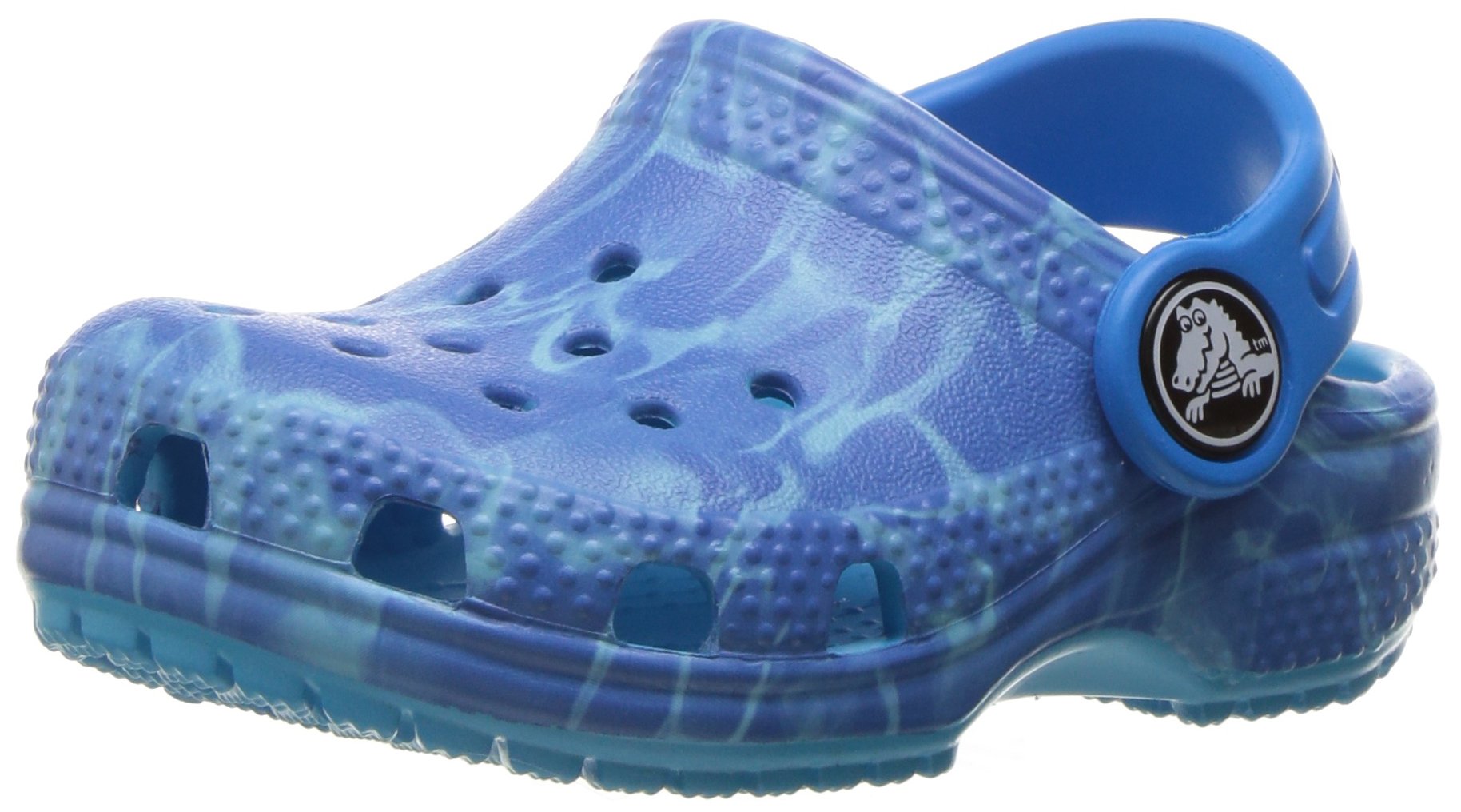Crocs 204118, Unisex Kids Clogs, US, Blue Multi Colour Blue, 23/24 EU