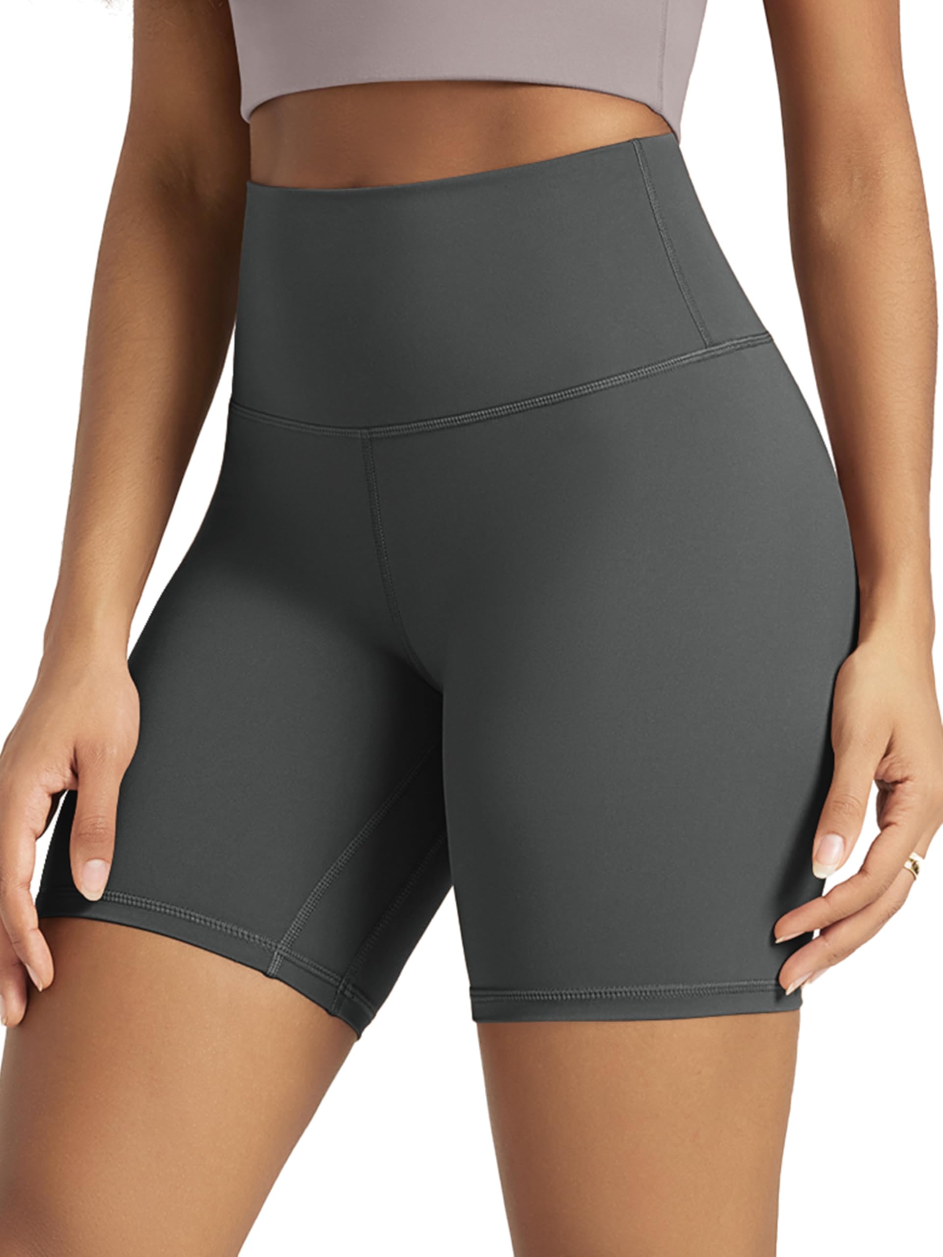 ODODOS Tummy Control Compression Shorts for Women, 4" / 6" / 8" / 10" High Waist