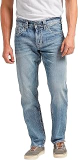 Silver Jeans Co. Men's Eddie Athletic Fit Tapered Leg Jeans